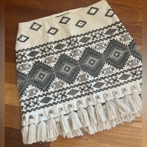 Lulu’s Sequin Skirt with Tassles